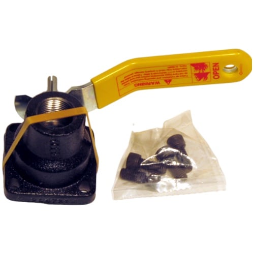 McDonnell & Miller 14B Ball Type Blow Down Valve with Gasket