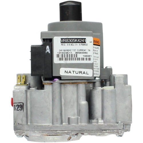 Reznor 196981 24V Gas Valve, 3/4" x 3/4", Natural, 3.5" WC