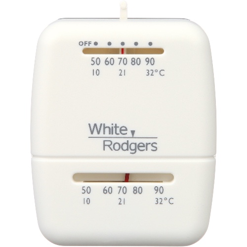 White-Rodgers 1C21-101 Cooling Thermostat 24v Vertical Mount 50-90°F