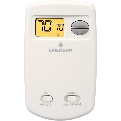 White-Rodgers 1E78-144 Digital Thermostat 24v Single Stage 1H-1C Vertical Mount