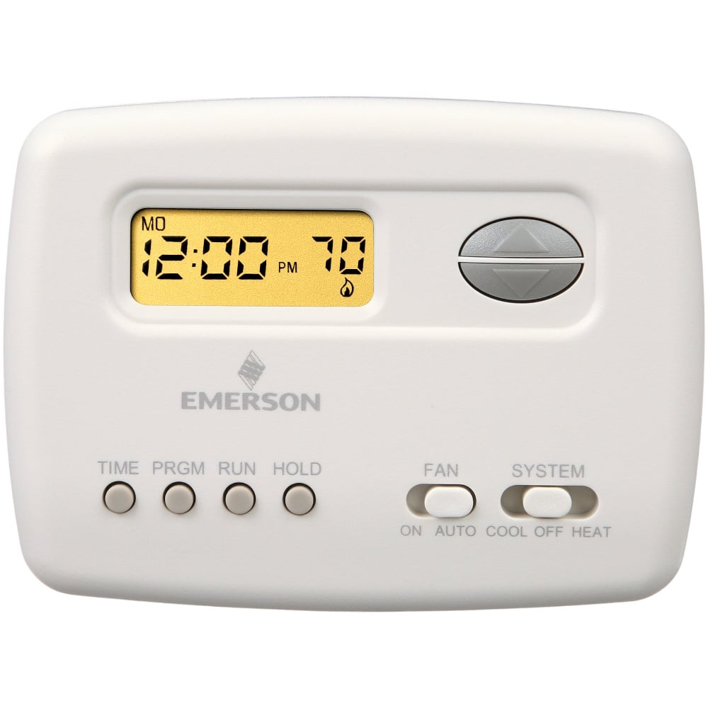 White-Rodgers 1F78-151 Digital Thermostat 24v Single Stage 5/2 Day Horizontal