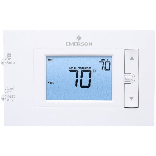 White-Rodgers 1F83H-21NP Digital Thermostat 24v 4.5" Display Non-programmable