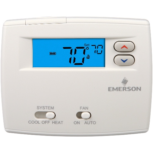 White-Rodgers 1F89-0211 Digital Thermostat 24v Heat Pump Non-programmable 2H-1C