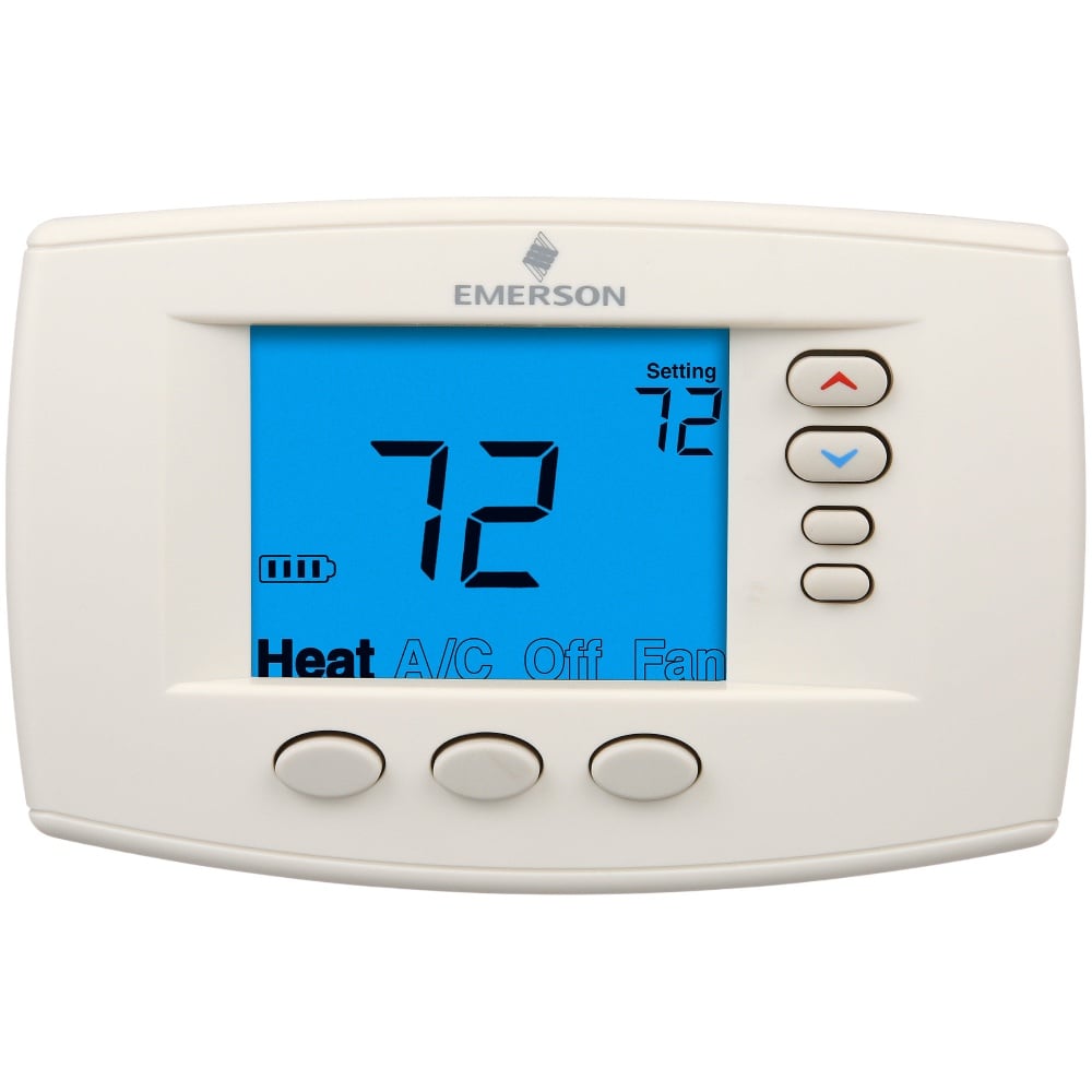 White-Rodgers 1F95-0671 Universal Thermostat 4 Heat 2 Cool Programmable