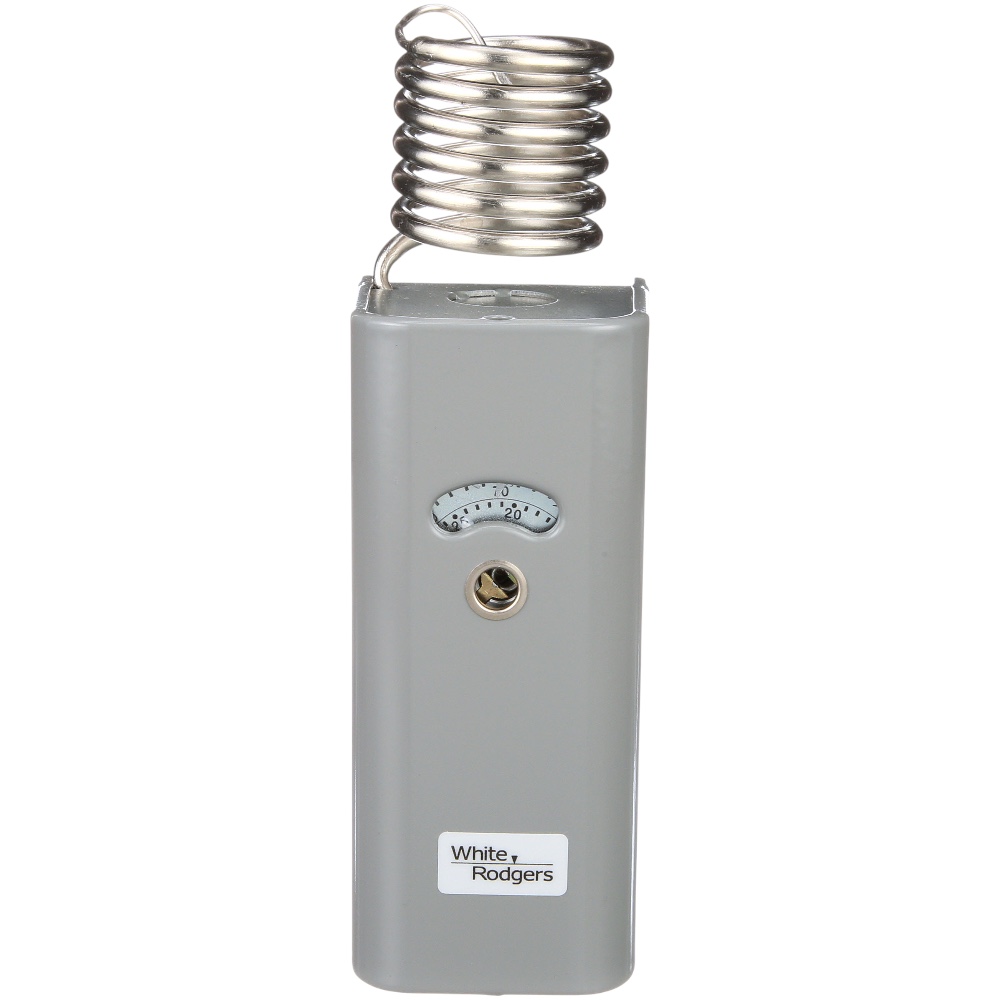 White-Rodgers 201-8 Line Voltage Temp Control 120/240v SPST 20-90°F