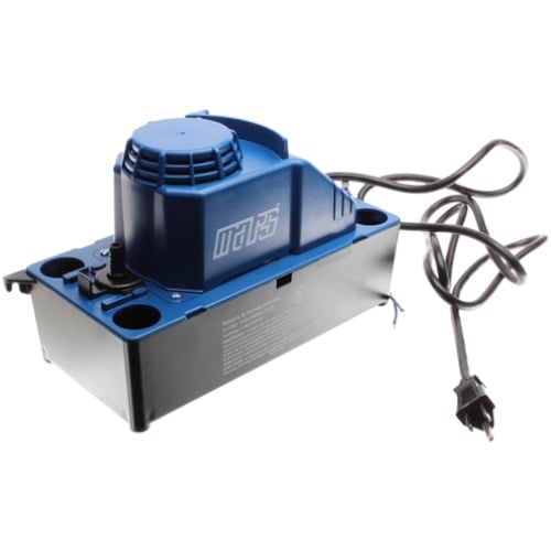 Mars 21780 Condensate Pump, 115v, 24' Lift, Safety Switch, 6' Cord