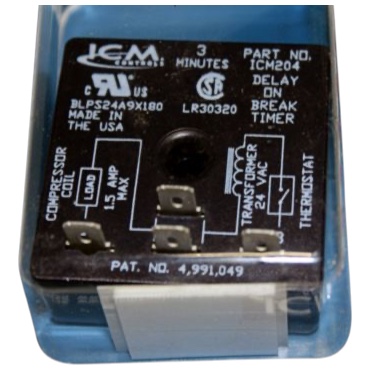 ICP Heil Quaker 24370800 Time Delay, Solid State