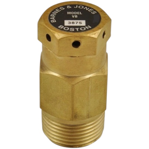 Barnes & Jones 3875 Vacuum Breaker, 3/4" for Steam, 125 PSI Max