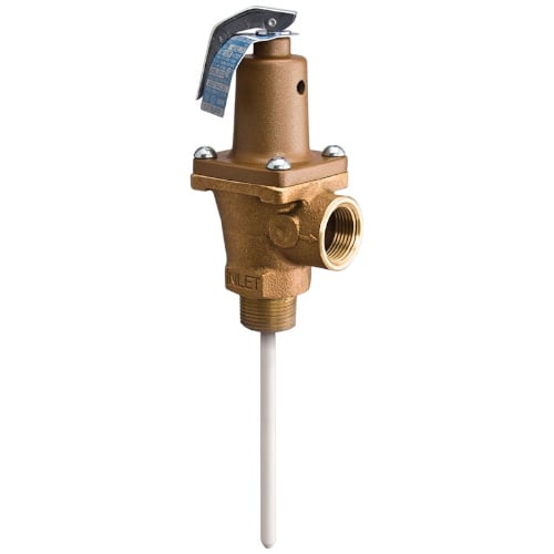 Watts 40XL-4-1 T&P Relief Valve 1" 150 PSI 4" Stem