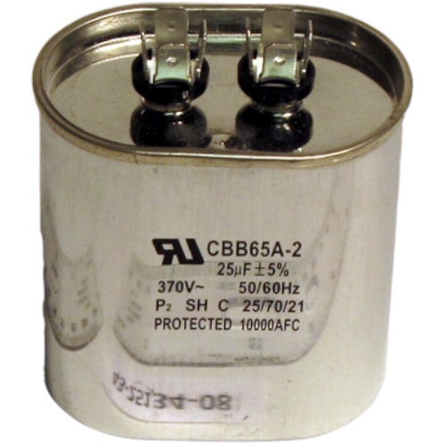 Rheem 43-100496-49 Capacitor, 25/370 Single Oval