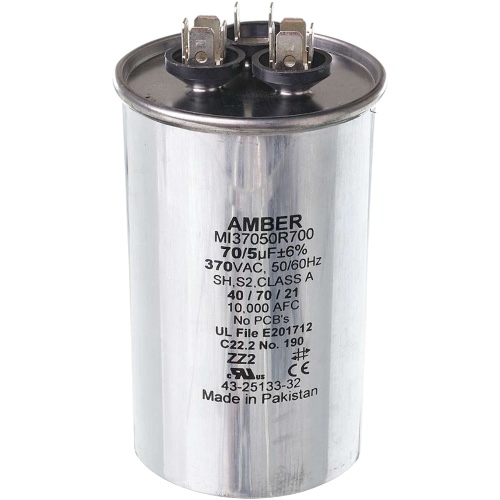 Rheem 43-25133-32 Capacitor, 70/5/370 Dual Round