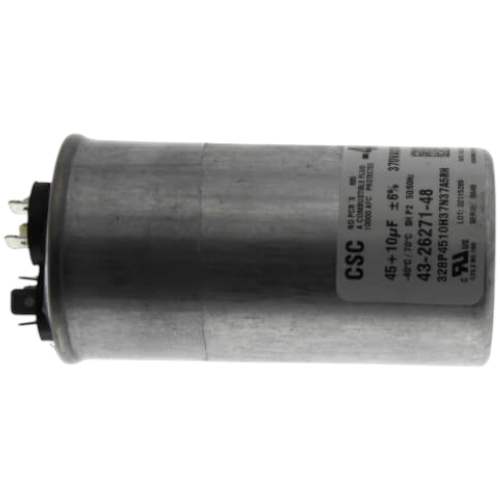 Rheem 43-26271-48 Capacitor, 45/10/370 Dual Round