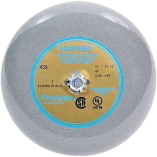 Edwards Signaling 435-8G1 Bell, 24 VDC, 8 Inch