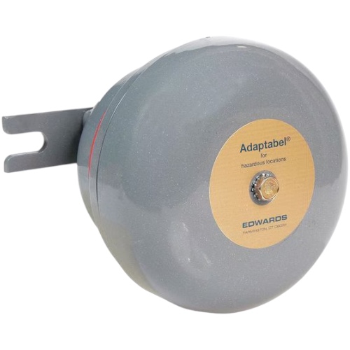 Edwards Signaling 435EX-6E1 Explosion Proof Bell, 12 VDC, 6 Inch