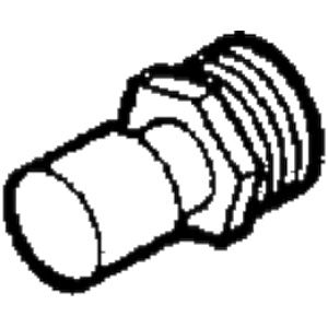 Erie 436-220 1/2" Sweat Zone Valve Fitting, 5/8" OD