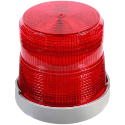 Edwards Signaling 48FINR-E1 Flashing Beacon, Red, 12 DC