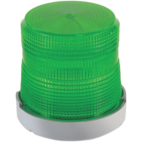 Edwards Signaling 48XBRMG24D LED, Steady Or Flashing, Green