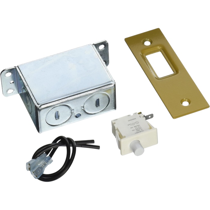 Edwards Signaling 501A-G Switch Door, Gold Face Plate