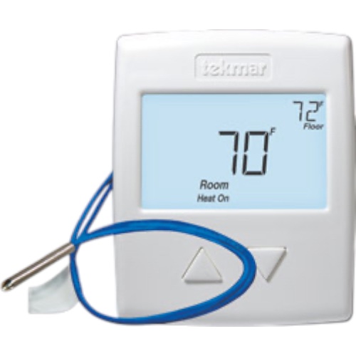 Tekmar 519 Thermostat, 24v Digital, Heat Only with 079 Slab Sensor