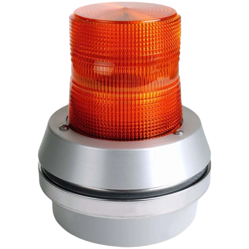 Edwards Signaling 51XBRFA120A LED Flash, Amber, 120VAC