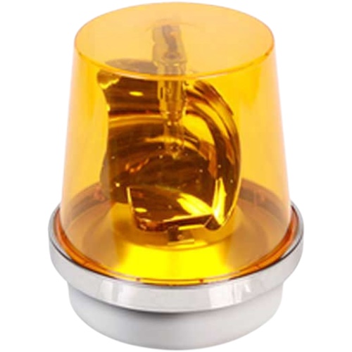 Edwards Signaling 52A-R5 Rotating Beacon, 240 VAC, Amber