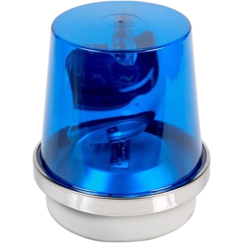 Edwards Signaling 52B-R5 Rotating Beacon, 240 VAC, Blue