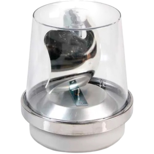 Edwards Signaling 52C-N5-40WH Rotating Beacon, 120 VAC, Clear