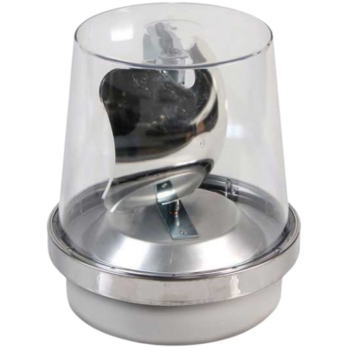 Edwards Signaling 53C-G1 Rotating Beacon, 24 VDC, Clear