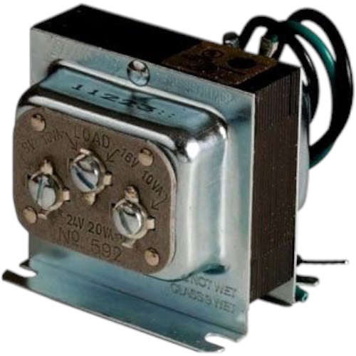 Edwards Signaling 592Y Transformer, 240 Primary, 8/16/24 Secondary