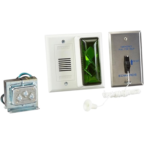 Edwards Signaling 6538G-G5 CFA Kit, Pull Cord, 24V AC, Green