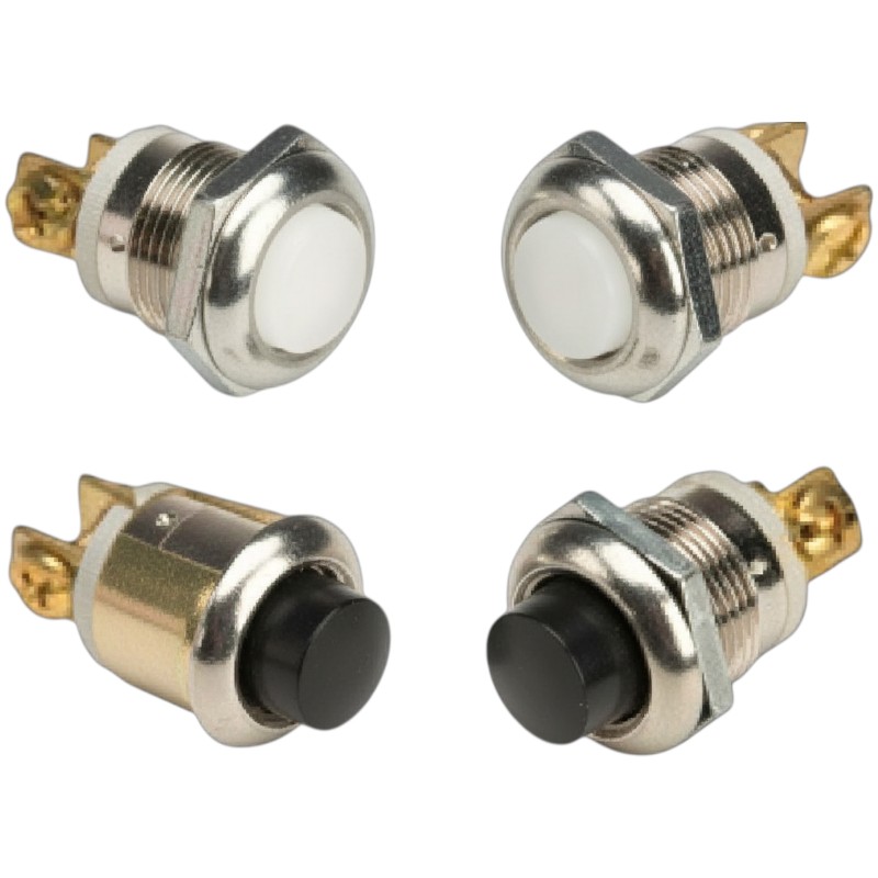 Edwards Signaling 690-W Push Button, Flush
