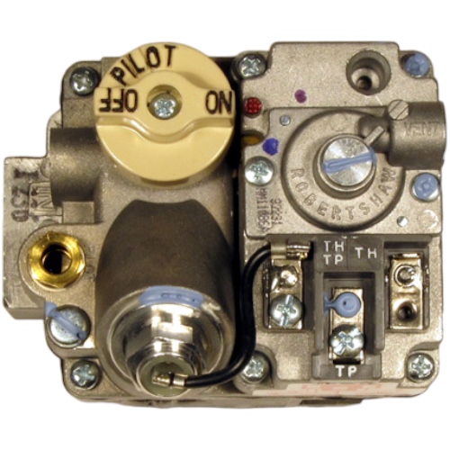 Robertshaw 700-507 Millivolt Gas Valve, 1/2" x 3/4", Slow Opening, 7000BMVR-S7C