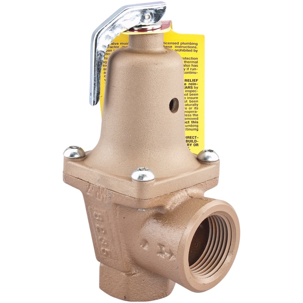 Watts 740-1-40 Relief Valve 1" X 1-1/4" 40 PSI 1600M BTU