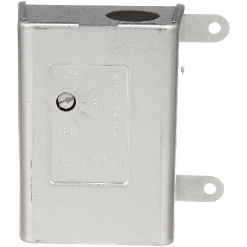 White-Rodgers 775-1 Attic Fan Thermostat 120/240v with Limiter 60-120°F