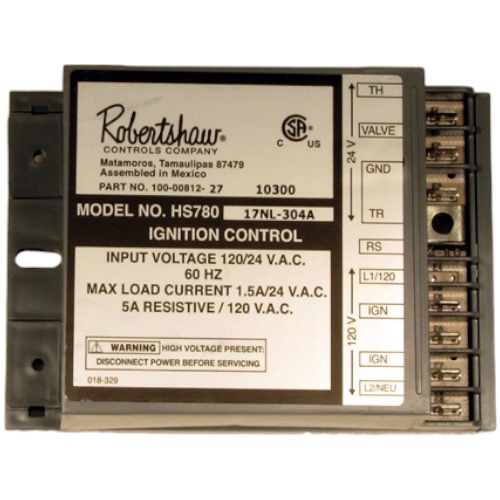 Robertshaw 780-790 HS780-17NL-104A Hot Surface Ignition Module