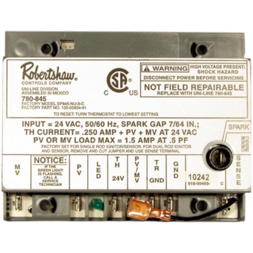 Robertshaw 780-845 SP845 Intermittent Pilot Ignition Module
