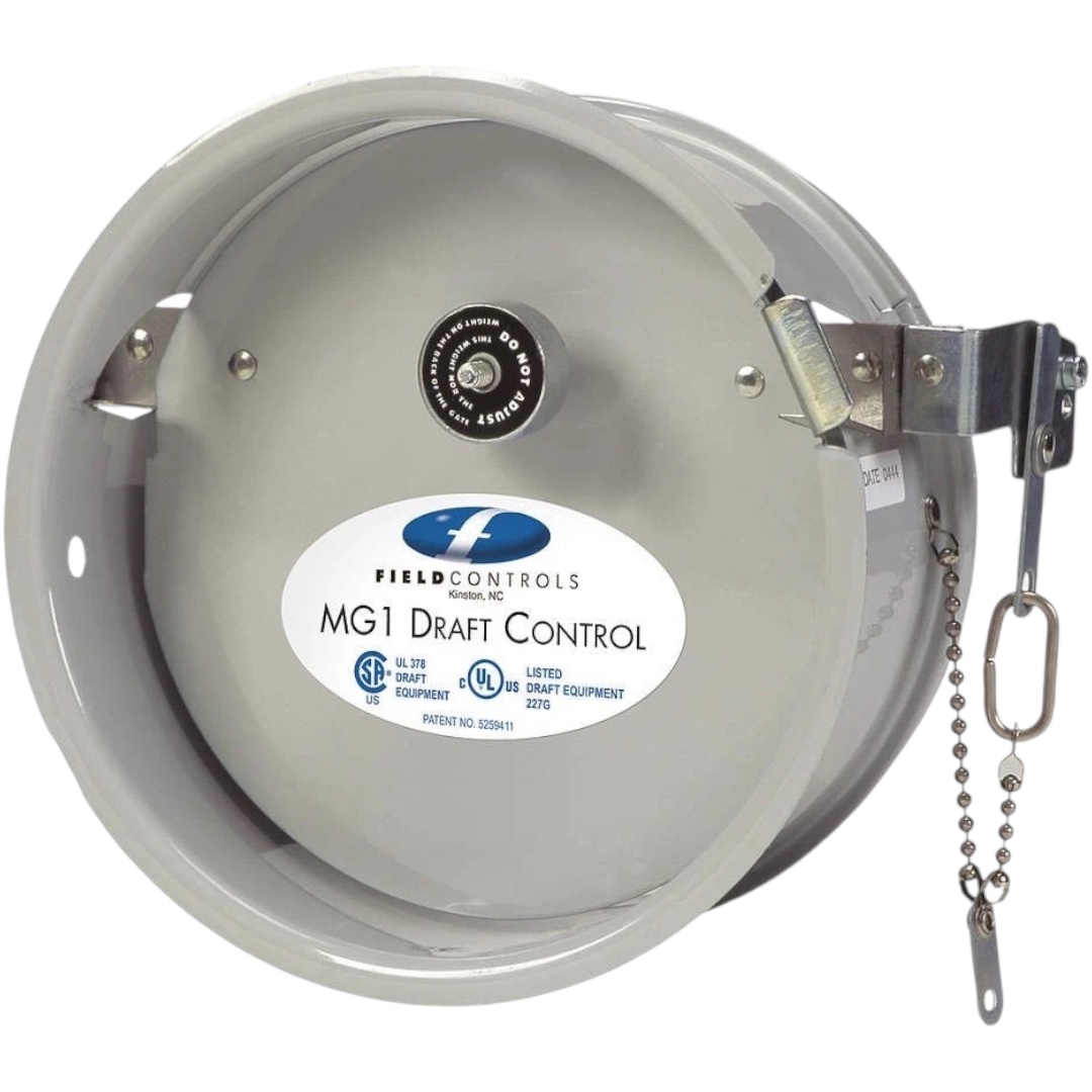 Field Controls 7MG1 Draft Regulator, 7", Double Acting, Gas