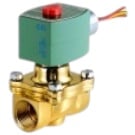 ASCO 8210G001 Solenoid Valve, 3/8", N.C., 120/60 110/50 Vac, Brass