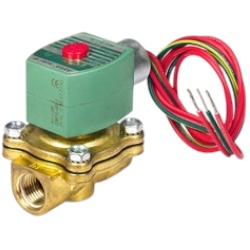ASCO 8210G094 Solenoid Valve, 1/2", N.C., 120/60 110/50 Vac, Air/Water Use