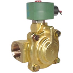 ASCO 8221G007 Solenoid Valve, 1", N.C., 120/60 110/50 Vac, Slow Closing, Water