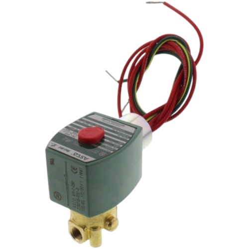 ASCO 8262H002 Solenoid Valve, 1/8", N.C., 120/60 110/50 Vac, General Purpose