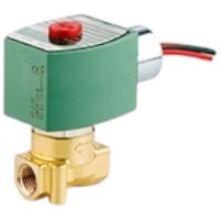 ASCO 8262H011V Solenoid Valve, 1/8", N.C., 120/60 Vac, Fuel Oil with Viton Seat