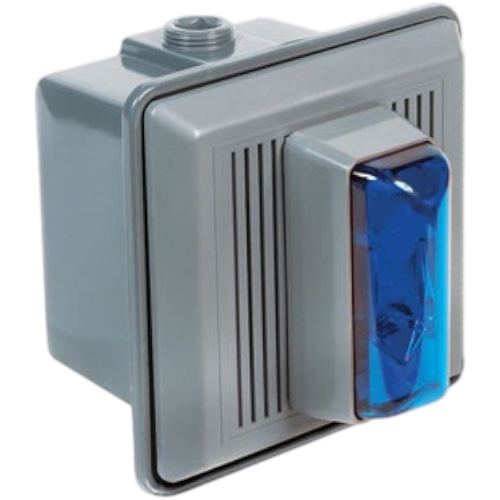 Edwards Signaling 869DSTRB-G1 Horn Strobe, 24 DC, Blue