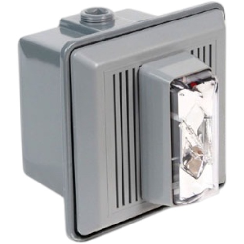 Edwards Signaling 869DSTRC-G1 Horn Strobe, 24 DC, Clear