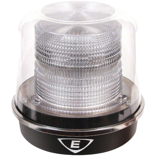Edwards Signaling 94PLEDMW120AB Beacon, White, 120 VAC, Black Base