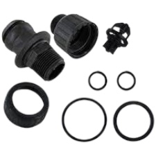 Grundfos 96634763 Fittings Kit, 1" NPT, MQ Series