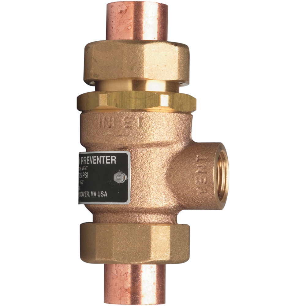 Watts 9DS-3/4 Backflow Preventer Atmospheric Vent 3/4" Sweat