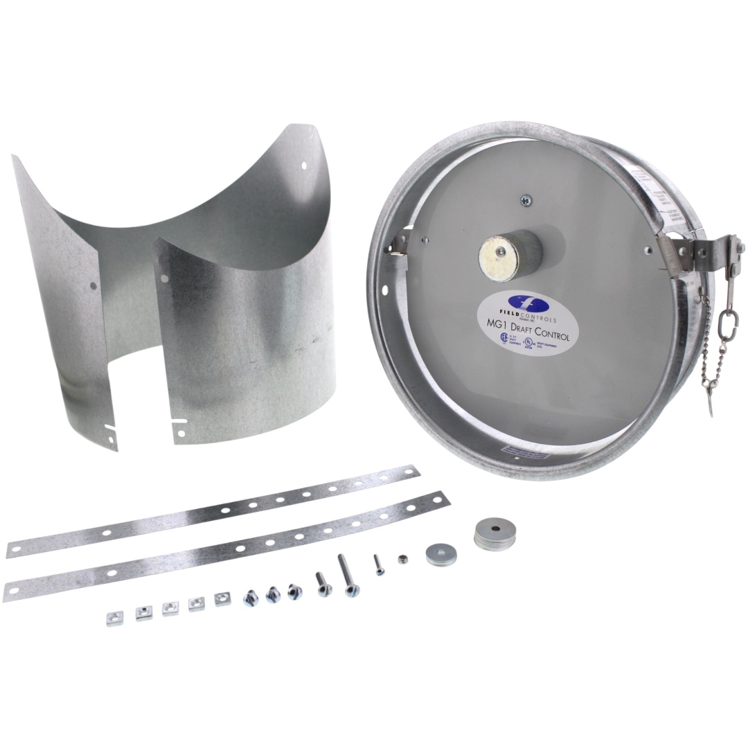 Field Controls 9MG1 Draft Regulator, 9", Double Acting