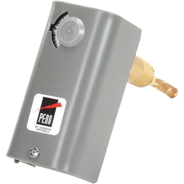 Johnson Controls A19ABC-24C SPDT Remote Bulb Temp Control -30/100F, 8' Cap
