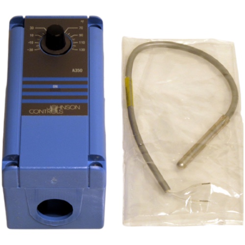 Johnson Controls A350AA-1C Electronic Temperature Control -30/130F, 1-30 Dif